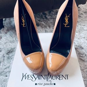 YSL Tribtoo Suede Pump